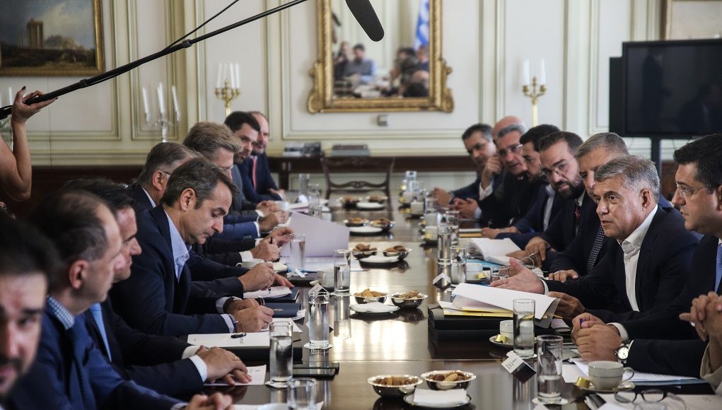 Μεταναστευτικό και ΕΣΠΑ στη συνάντηση Μητσοτάκη με Περιφερειάρχες - Media