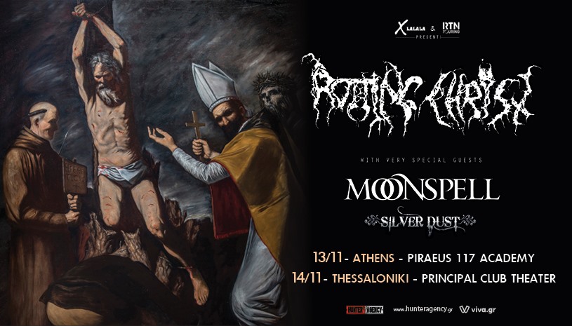 Rotting Christ & special guests Moonspell, Silver Dust 13/11/19 - Media
