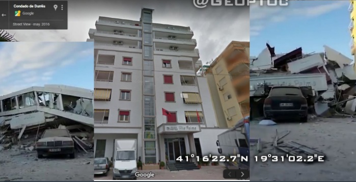 Σοκ στην Αλβανία: Ξενοδοχείο 4 αστέρων κατέρρευσε σαν τραπουλόχαρτο σκοτώνοντας 4 ενοίκους (Video/Photo) - Media