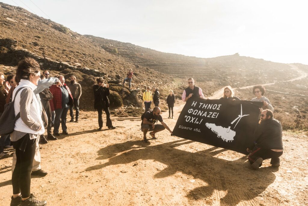 Τήνος: Συλλαλητήριο κατά των ανεμογεννητριών στην Παρασκευή (Photo) - Media
