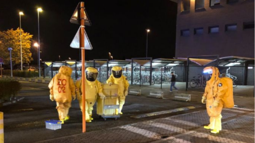 Συναγερμός στο Βέλγιο για λευκή σκόνη σε τρένο - Media
