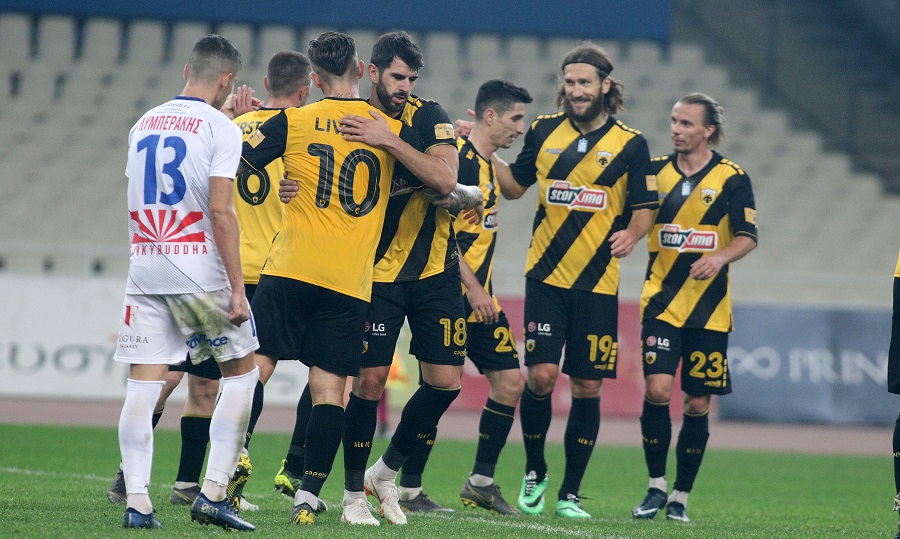 H AEK διέλυσε με 5-0 τον Πανιώνιο - Media