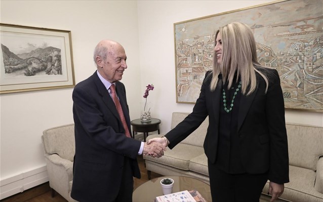 Συνάντηση Σημίτη - Γεννηματά για τα ελληνοτουρκικά - Media