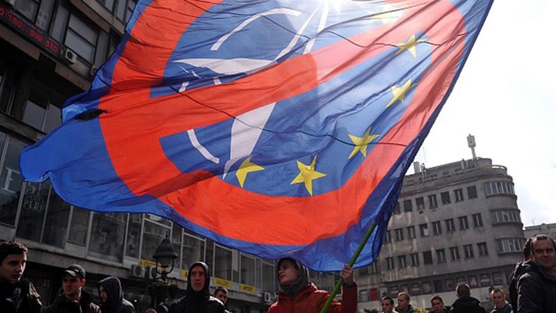 Βοσνία-Ερζεγοβίνη: Διαδηλώσεις υπέρ και κατά της συνεργασίας με το ΝΑΤΟ	 - Media