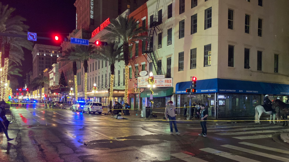 Νέα Ορλεάνη: Σε κρίσιμη κατάσταση δύο από τους 11 τραυματίες της αιματηρής επίθεσης στο κέντρο της πόλης - Media