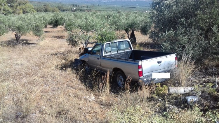 Κρήτη: Έκανε «βουτιά» 30 μέτρων με το αγροτικό αλλά βγήκε ζωντανός! - Media