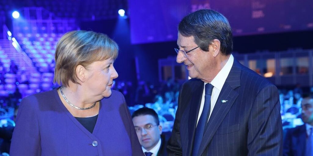 Μήνυμα Αναστασιάδη σε Ερντογάν μέσω Μέρκελ - Media