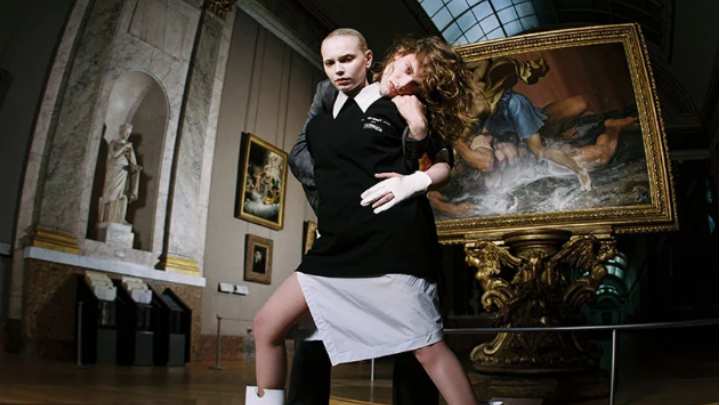 Έργα του ντα Βίντσι σε κρεασιόν του Virgil Abloh - Media