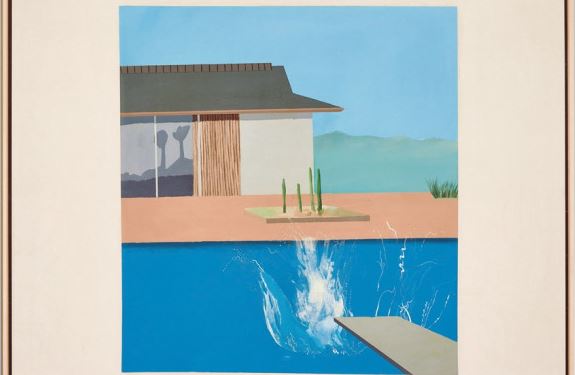 «The Splash»: Ο θρυλικός πίνακας του Ντέιβιντ Χόκνεϊ σε δημοπρασία - Media