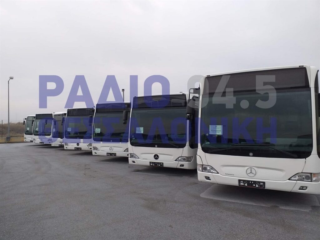 Στη Θεσσαλονίκη τα 15 ολοκαίνουργια λεωφορεία που θα εκτελούν δρομολόγια του ΟΑΣΘ (Photos/Video) - Media