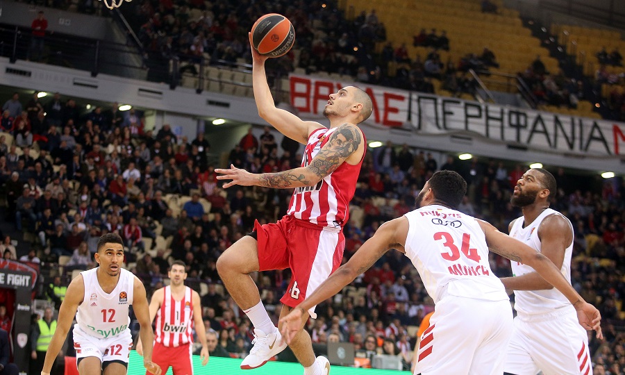 Πρώτη νίκη Ολυμπιακού με Μπαρτζώκα, 89-72 την Μπάγερν - Media