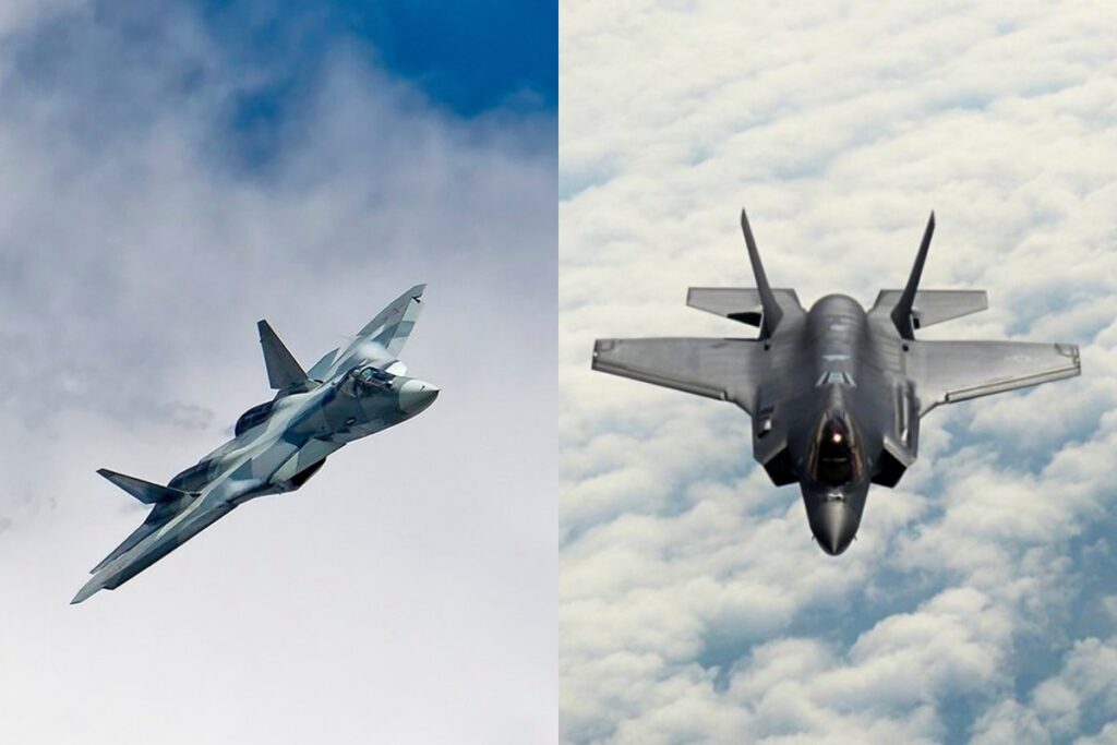 F-35 εναντίον Su-57: «Πόλεμος» για κυριαρχία στον αέρα (Photos) - Media