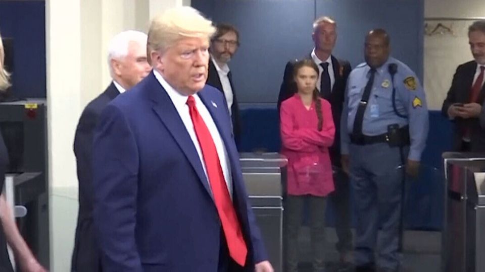 Έξαλλος ο Τραμπ με την Γκρέτα: Να απορρίψουμε τους περιβαλλοντικούς «προφήτες» - Media