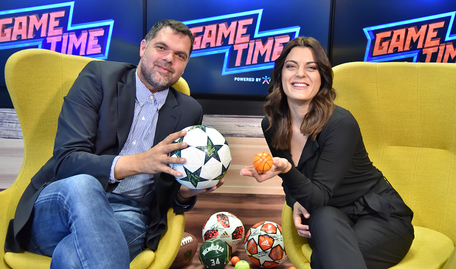 All Star Game Time με Δημήτρη Παπανικολάου και Γιώργο Λέντζα - Media