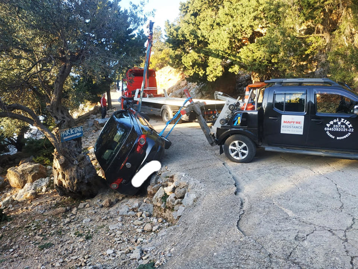 Ρόδος: Πήγε να κάνει τάμα και έπεσε σε… χαντάκι (Photos) - Media