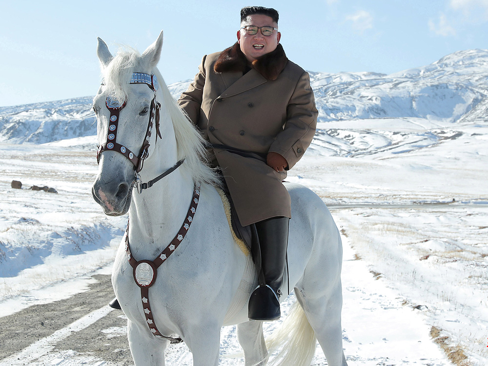 Με καθαρόαιμα άλογα από τη Ρωσία κάνει ιππασία ο Κιμ - Media