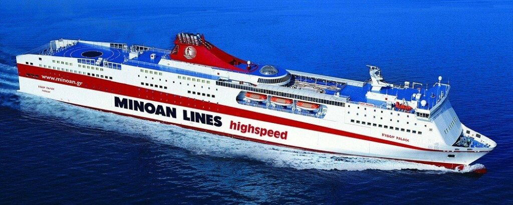 Minoan Lines: Το πολυτελές «Κύδων Παλλάς» στην γραμμή Πειραιάς-Χανιά - Media