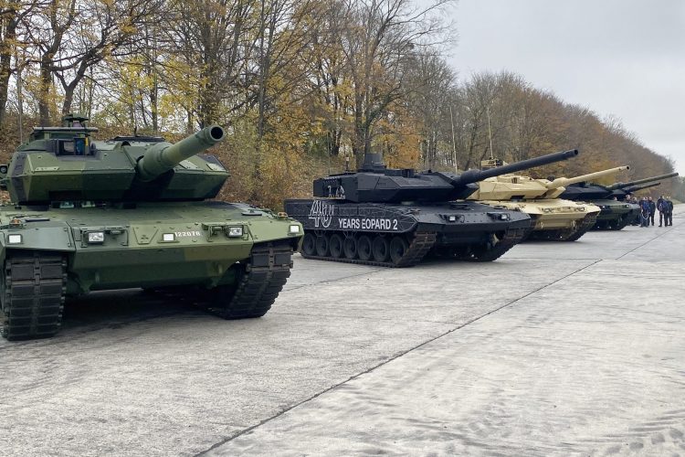 Leopard 2Α7+ με πακέτα θωράκισης από ελληνική εταιρία (Photo) - Media