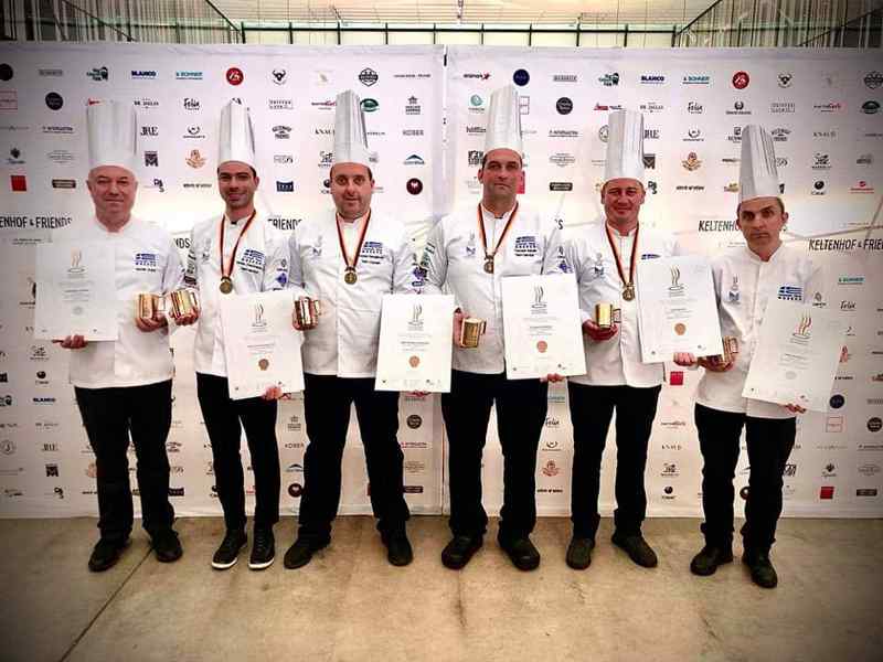 Το Χάλκινο κατέκτησε η ομάδα της Λέσχης Αρχιμαγείρων Β. Ελλάδος στους Ολυμπιακούς Αγώνες Μαγειρικής (Photo) - Media