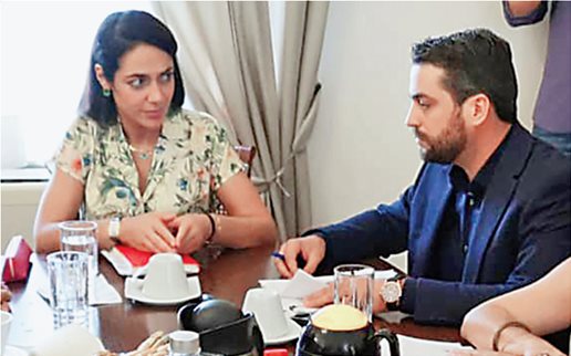 Νέο αμόρε για τη Δόμνα Μιχαηλίδου: Από υπουργό σε δήμαρχο  - Media