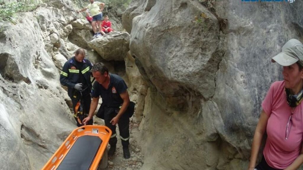 Κρήτη: Περιπατητής τραυματίστηκε μετά από πτώση σε φαράγγι - Media
