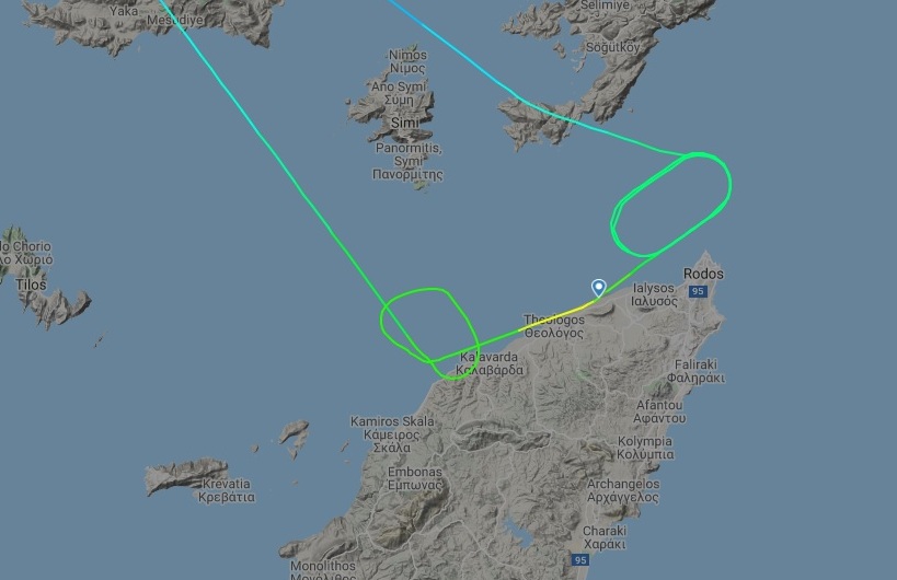 Ταλαιπωρία για επιβάτες πτήσης προς Ρόδο - Επέστρεψε στην Αθήνα λόγω σφοδρής κακοκαιρίας - Media