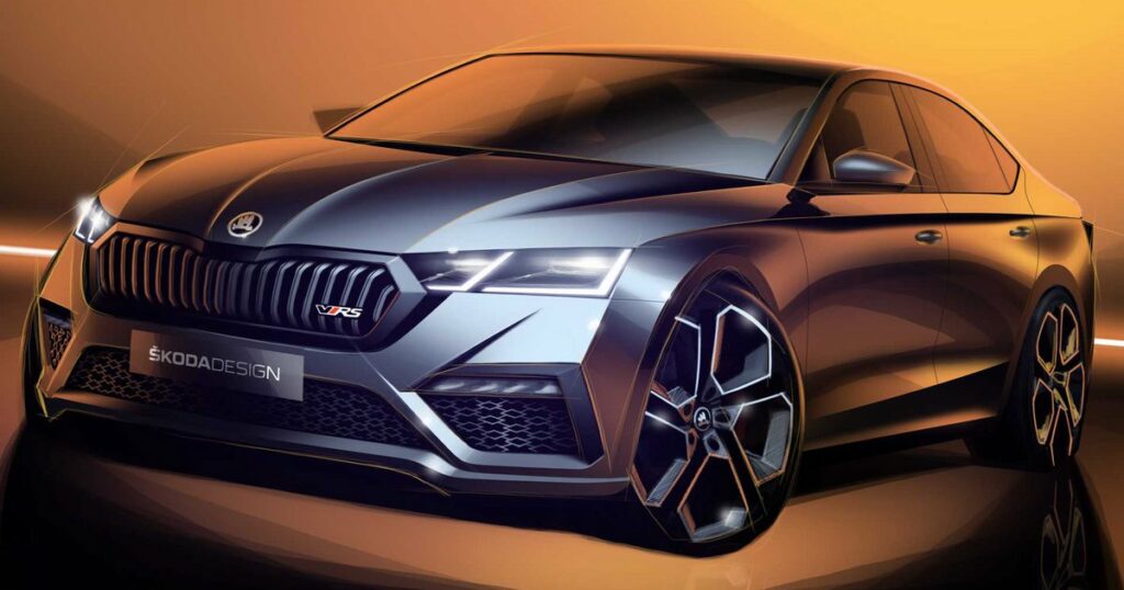 Skoda: Τα... σπάνε τα σκίτσα της νέας Octavia RS (Photos) - Media