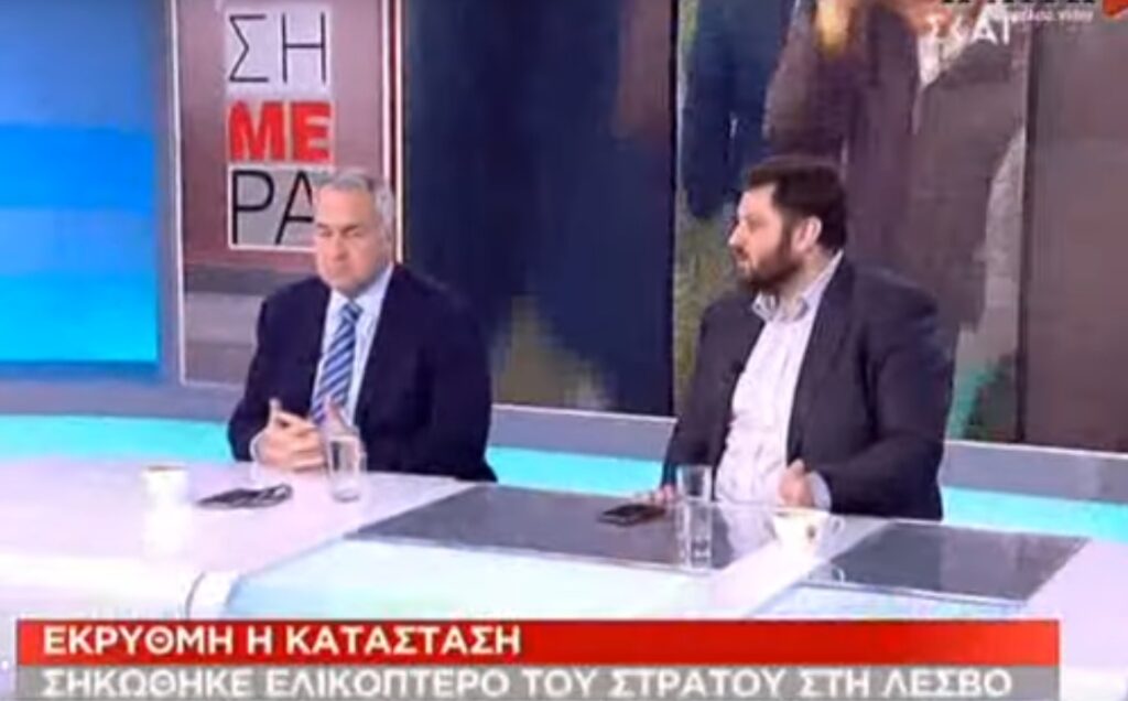 Εκνευρισμός Βορίδη στον ΣΚΑΪ - Τι παραδέχθηκε για το προσφυγικό (Video) - Media