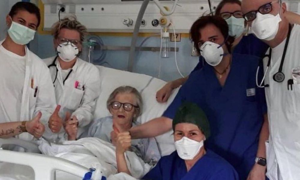 Koρωνοϊός-Ιταλία: Μήνυμα αισιοδοξίας από την Μόντενα - Η πρώτη ασθενής που ανάρρωσε ήταν μια 95χρονη!  - Media