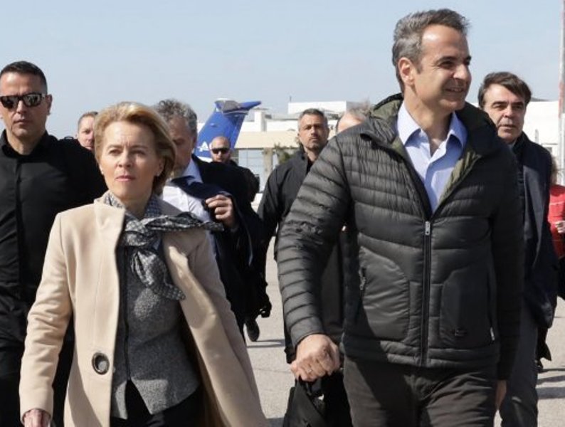 Στη δομή του Ελαιώνα την Πέμπτη Μητσοτάκης-φον ντερ Λάιεν - Media