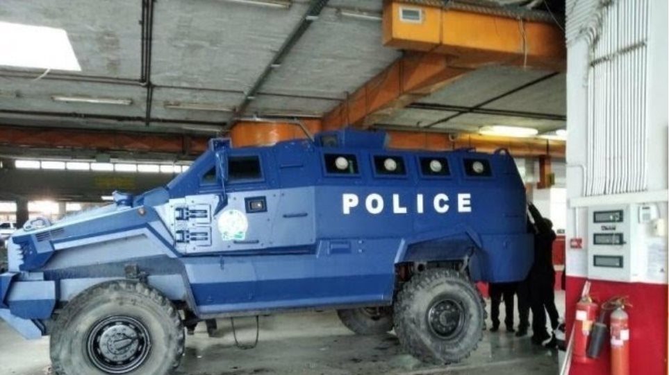 Στις Καστανιές το πρώτο από τα 8 κατασχεθέντα τεθωρακισμένα MRAP Typhoon (Photo | Video) - Media