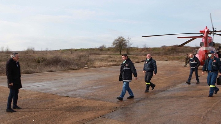 Στον Δήμο Μύκης ο υφυπουργός Πολιτικής Προστασίας Νίκος Χαρδαλιάς - Media