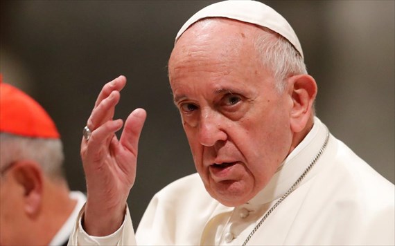 Βατικανό: Ο Πάπας δεν έχει προσβληθεί από τον νέο κορονοϊό - Media