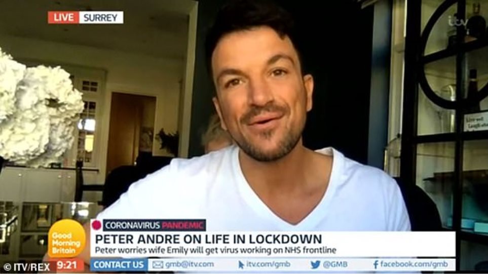 Πίτερ Αντρέ: Με συμπτώματα κορωνοϊού ο  14χρονος γιος του (Videos/Photo) - Media