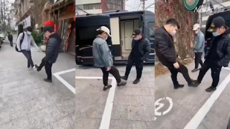 Κορωνοϊός: Οι Κινέζοι δεν χρησιμοποιούν πλέον χειραψία για χαιρετισμό - Χτυπάνε τα πόδια τους για να μην έρχονται σε επαφή (Video) - Media