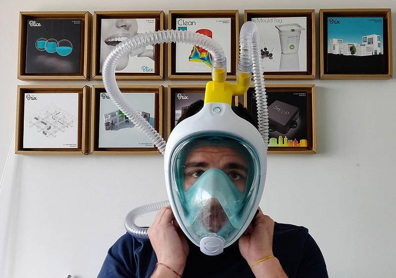 Ιταλία κορωνοϊός: Ιταλοί μηχανικοί φτιάχνουν με 3d εκτυπωτή, ειδικές μάσκες για να καλύψουν το έδαφος της έλλειψης αναπνευστήρων (Photos) - Media