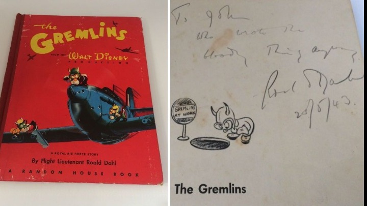 «The Gremlins»: Σπάνιο αντίτυπο του βιβλίου σε δημοπρασία - Media