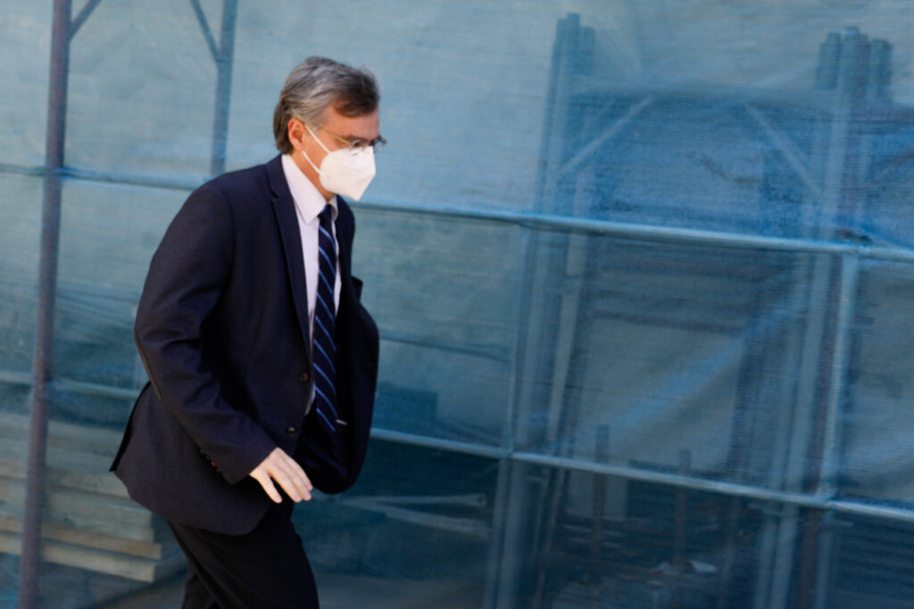 Η πρώτη δημόσια εμφάνιση Τσιόδρα μετά το τέλος του briefing - Media