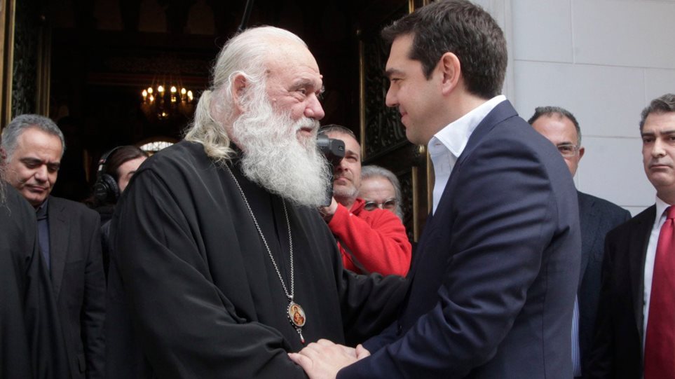 Τηλεφωνική επικοινωνία Τσίπρα - Ιερώνυμου - Media