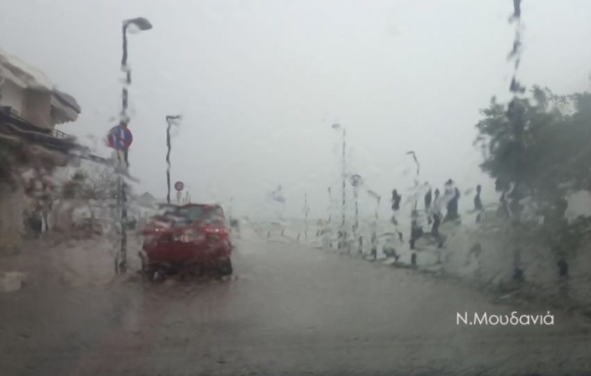 Χαλασμός στη Χαλκιδική: «Πνίγηκαν» στη βροχή Νέα Μουδανιά και Κασσάνδρα (Photos) - Media