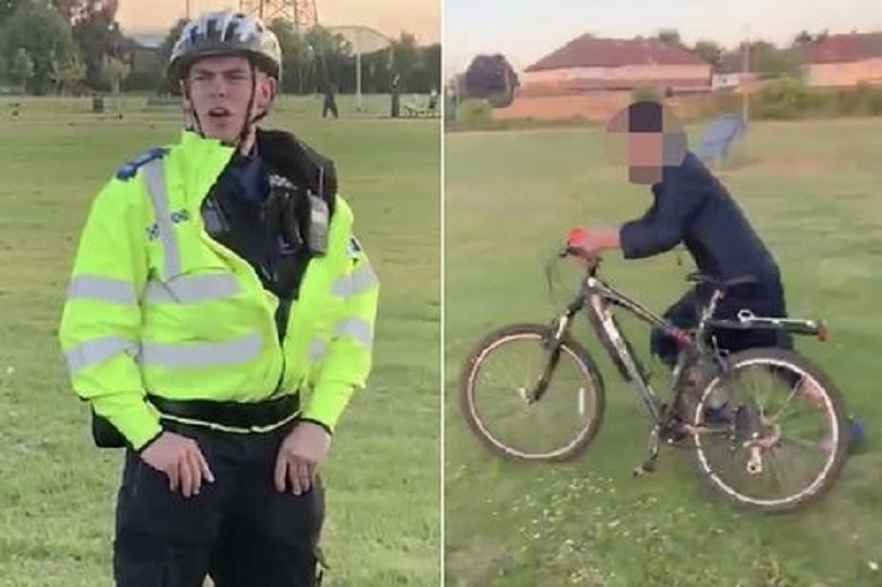Την «πάτησε» αστυνομικός: Τους έκανε παρατήρηση για τις αποστάσεις που πρέπει να τηρούν και του έκλεψαν το ποδήλατο (Video) - Media
