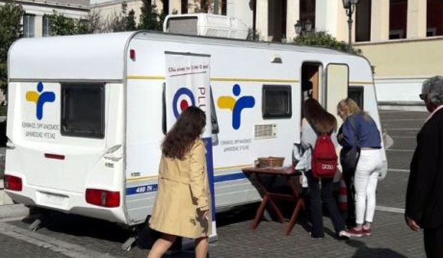 Από τη Δευτέρα στους δρόμους οι κινητές μονάδες του ΕΟΔΥ για τον κορωνοϊό - Media