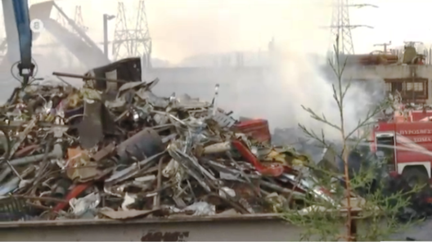 Μάνδρα: Φωτιά σε χώρο ανακύκλωσης - Μεγάλη επιχείρηση της πυροσβεστικής - Media