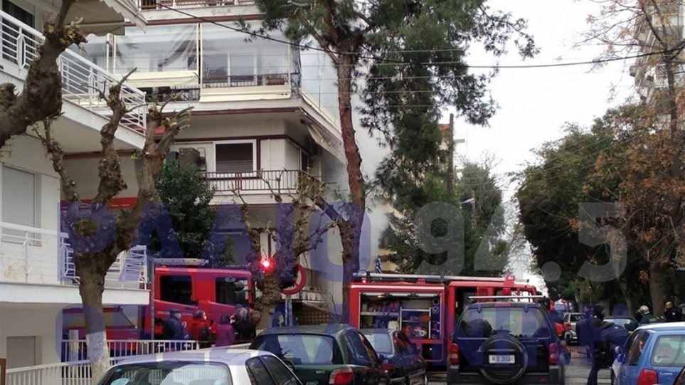 Θεσσαλονίκη: Φωτιά σε διαμέρισμα - Νεκρή ηλικιωμένη - Media