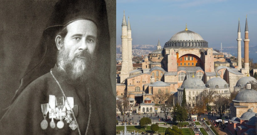 Παπα-Λευτέρης Νουφράκης: Ο Κρητικός παπάς που λειτούργησε στην Αγία Σοφία 466 χρόνια μετά την Άλωση της Κωνσταντινούπολης - Media