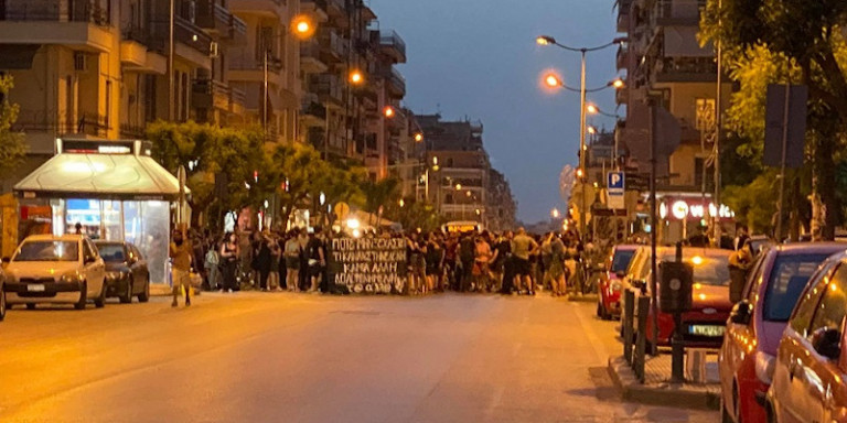 Θεσσαλονίκη: Συγκέντρωση στην πλατεία Καλλιθέας μετά το χθεσινό περιστατικό - Media