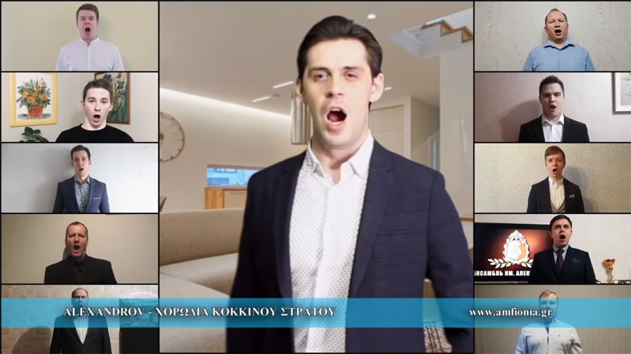 Ανατριχιαστικό: Ακούστε τη χορωδία του Κόκκινου Στρατού, να τραγουδάει Μίκη Θεοδωράκη «Όταν σφίγγουν το χέρι» (Video) - Media