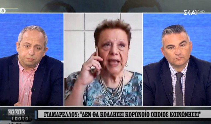 Επιμένει η Γιαμαρέλλου για Θεία Κοινωνία: «Δεν υπάρχει κίνδυνος για κορωνοϊό, σε προφυλάσσει και στην υγεία σου, ούτε συζήτηση» (Video) - Media