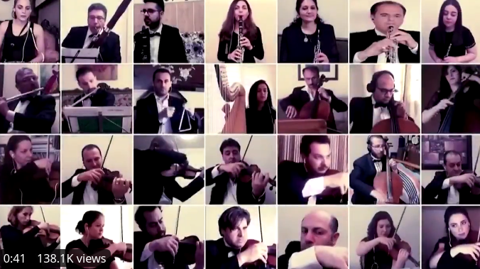Συγκινητικό βίντεο: Σαράντα μουσικοί από την Συμφωνική Ορχήστρα της Συρίας ερμηνεύουν μέσω διαδικτύου - Media