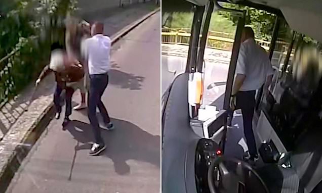 Οδηγός λεωφορείου, βλέπει την ώρα που οδηγεί να ληστεύουν μια ηλικιωμένη, σταματάει το όχημα, κατεβαίνει κάτω και δέρνει το ληστή (Video)  - Media